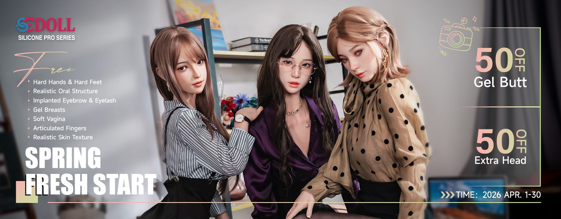 SEDOLL silicone Special offer March 2026